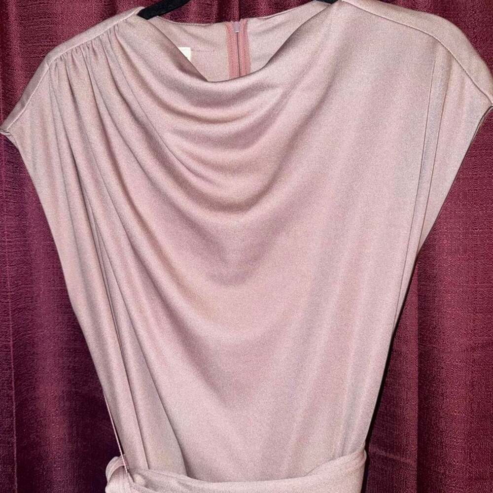 Vintage 70s 80s draped cowl